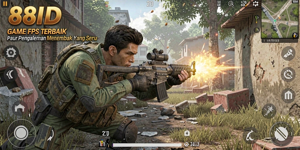 Screenshot menarik dari gameplay intens di <strong>88ID</strong>.