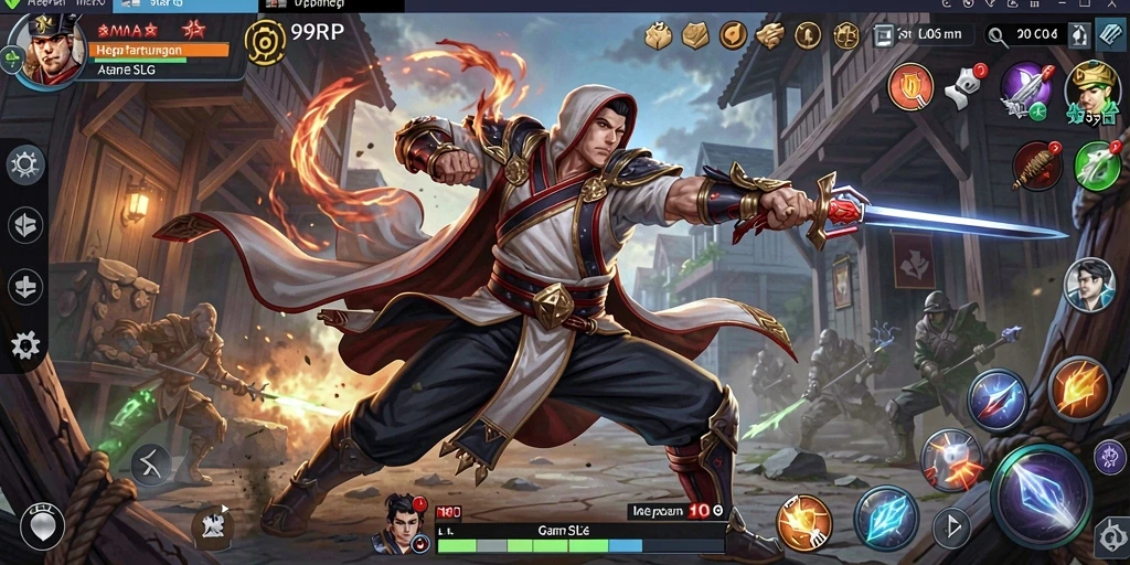 Gameplay menarik dengan berbagai strategi di 99RP.