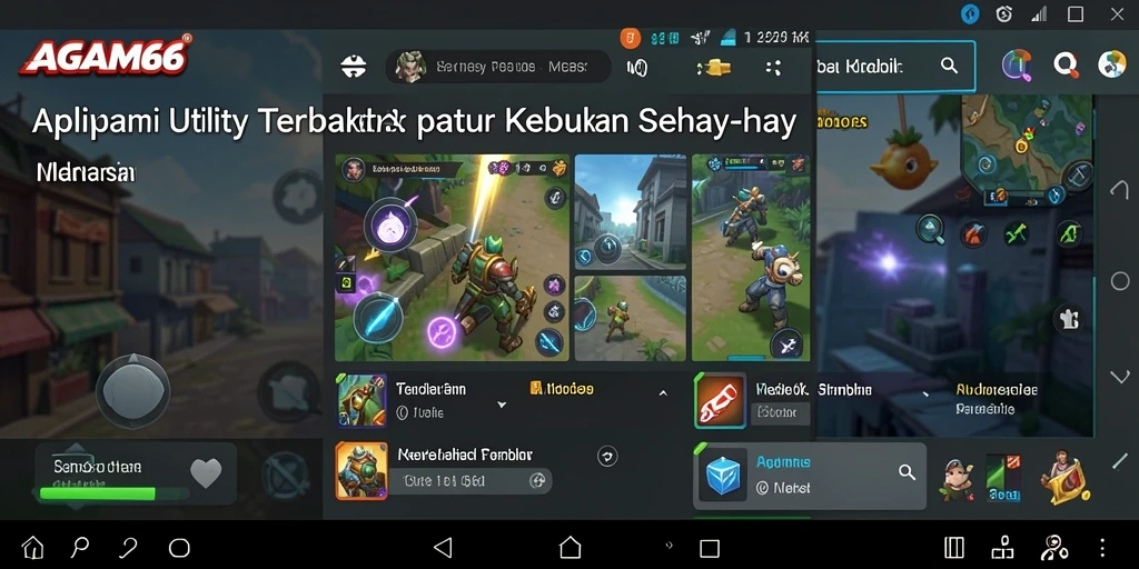 Screenshot aplikasi AGAM66 yang menunjukkan fitur pengingat dan pencatatan.