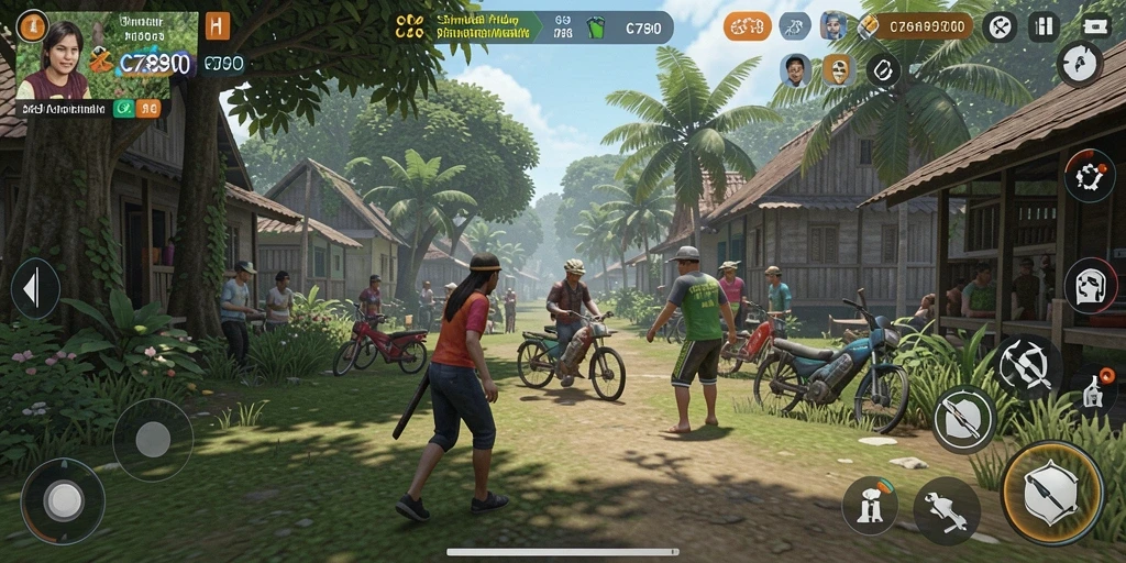 Tampilan gameplay C7890 yang menarik dalam dunia simulasi.