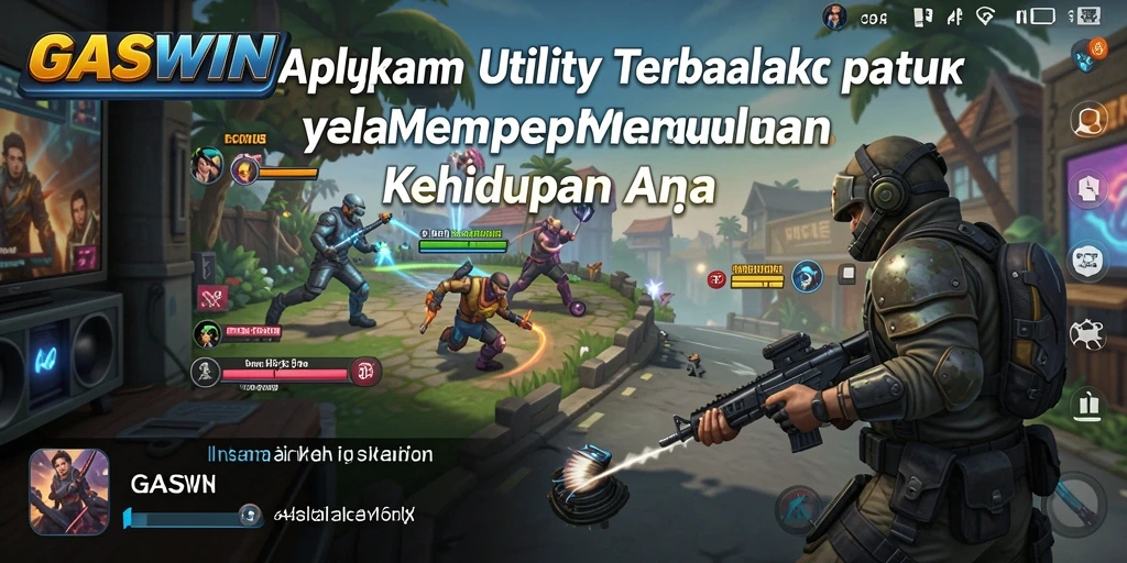 Screenshot menampilkan tampilan antarmuka GASWIN yang intuitif.