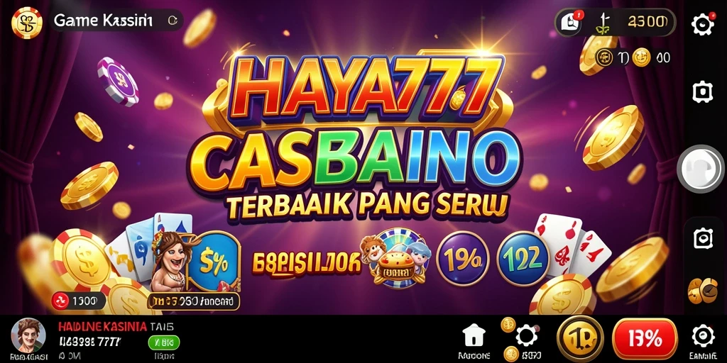 Screenshot HAYA777 menunjukkan gameplay Kasino yang mendebarkan dan menarik.