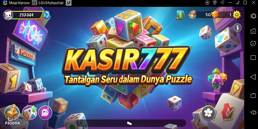Tampilan gameplay KASIR777 yang menantang dan penuh warna.