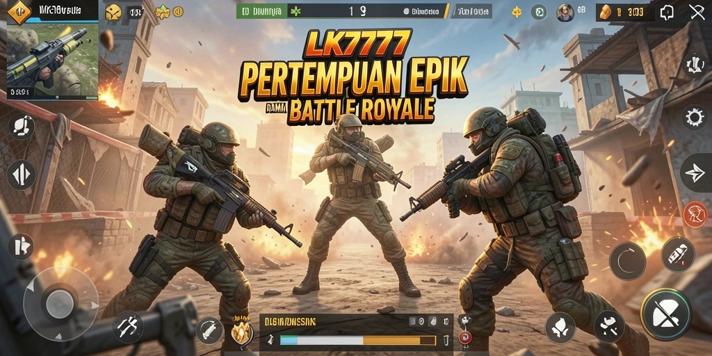 Gameplay seru LK777 dengan grafis epik dan pertempuran intens.
