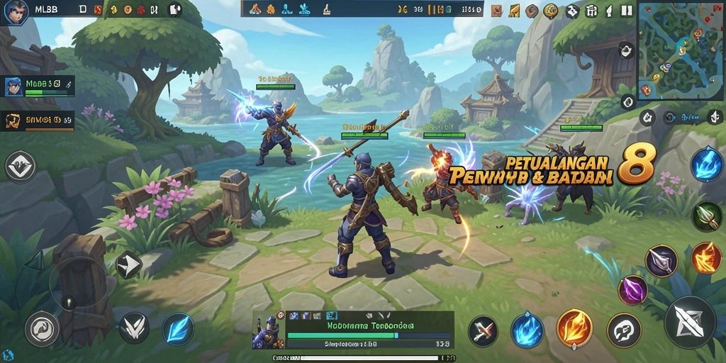 Tampilan gameplay Open World yang mendebarkan di MLBB8.