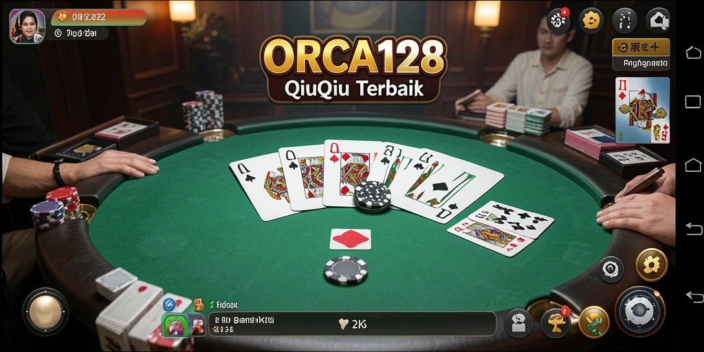 Gameplay seru dan kompetitif dalam permainan QiuQiu.