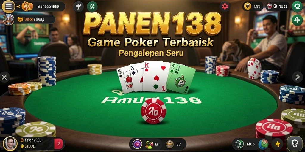 Tampilan menarik dari gameplay Poker di PANEN138 yang seru.