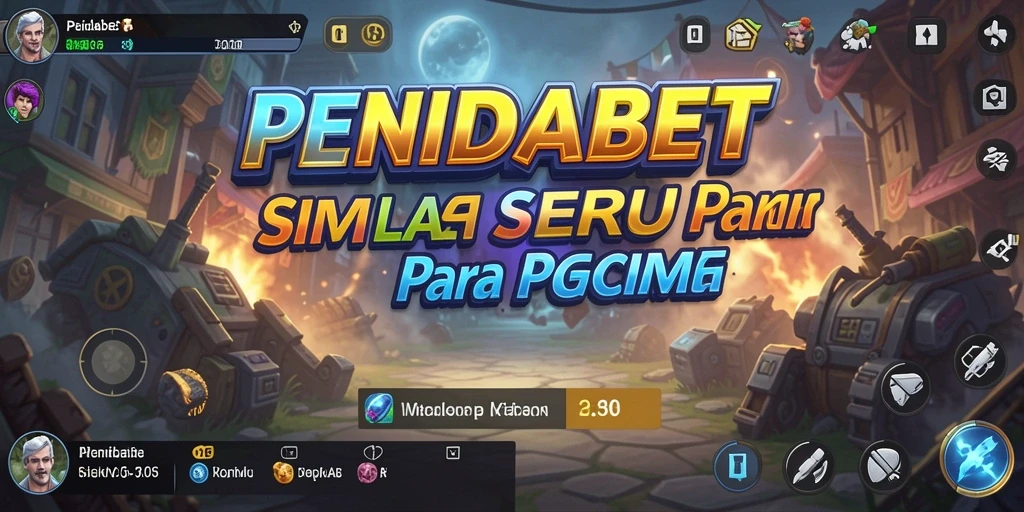 Screenshot utama PENIDABET menunjukkan momen seru dalam gameplay simulasi.