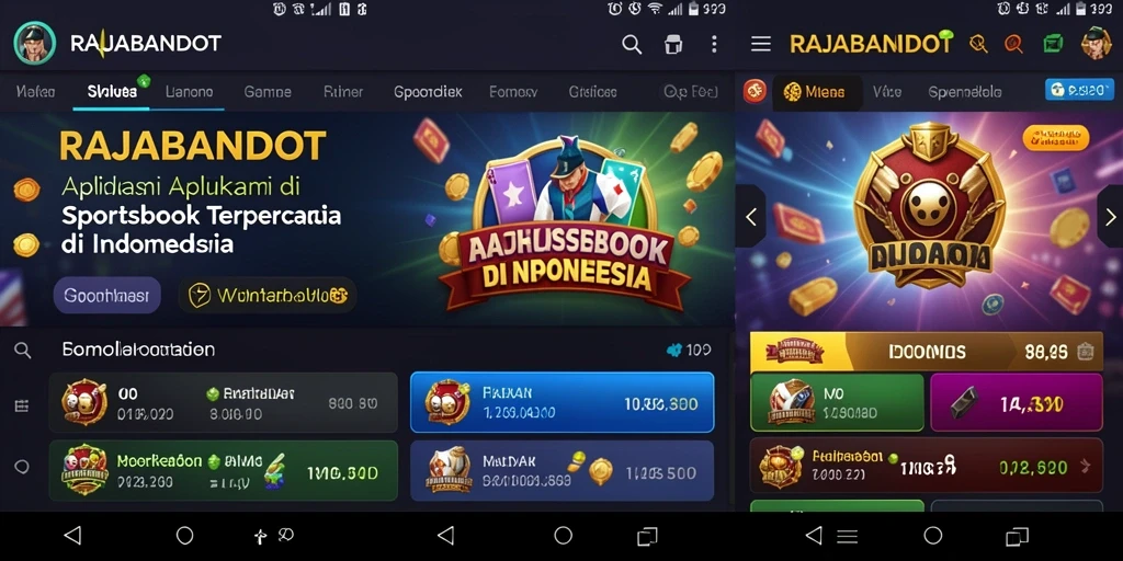 Tampilan gameplay RAJABANDOT yang menarik dan interaktif.