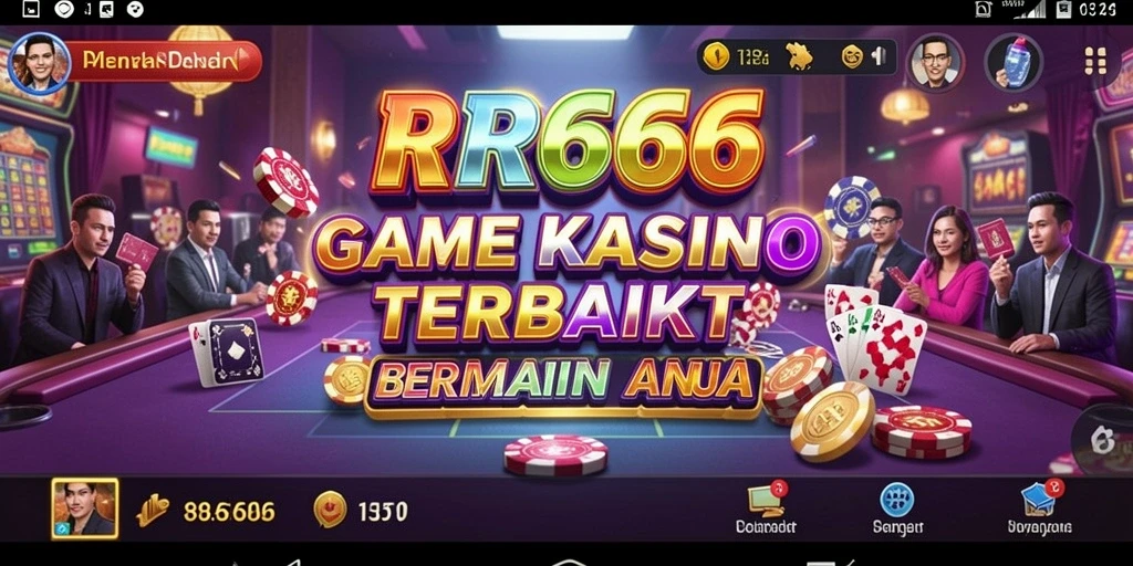 Screenshot RR666 menampilkan pengalaman bermain kasino yang menarik dan realistis.